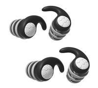 2 Pares Tapones Para Oídos, Reducción Del Ruido, Tapones Oídos Dormir Ruido, Tapones De Silicona Reutilizables, Tapones Oídos Natación, Protección Auditiva Anti Ronquidos, Música, Trabajo