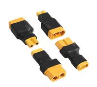 2 pares XT30 a XT60 adaptador YACSEJAO XT60 a XT30 hembra enchufe sin cable para RC FPV dron coche Lipo NiMH batería cargador ESC