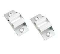 2 Pasacintas Persiana Compacto Rodillos Nylon/Metal. (Zincado, rodillos de nylon, para cinta hasta 22mm)