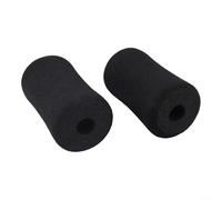 2 patas de espuma para dispositivos de extensión de piernas para soportes de banco de pesas y patas de mesa de inversión, diseñadas para tubos de metal redondos de 25 mm de diámetro (2 piezas de 155 x