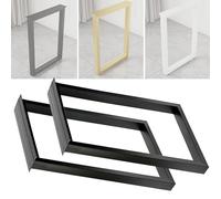 2 patas de metal de repuesto para mesa de comedor y mesita de noche, almohadillas antideslizantes para mesa de café y tocador, 30 x 100 cm, duraderas y elegantes