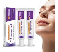 2 PC SéRum de ÁCido Azelaico, Suero Facial 12% Azelaic Acid Face Crema, Sueros Faciales de ácido azelaico Combate Acné y Granos, Oculta Brotes, Destapa Poros, Unifica Tono Piel