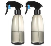 2 Pcs 320 ML Bote Spray Pulverizador Plantas, Botella de Spray Vacia, Spulverizador Agua, Atomizador de AguaSpray Bottle Botellas de Pulverización Ajustable para Hogar Jardín Cabello Cocina, Gris