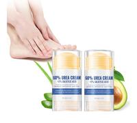 2 PCS 60% Urea Cremas Hidratantes para Pies y Manos, Cremas para el Cuidado de los Pies, Crema Antigrietas para Pies, Crema Reparadora para Talones Agrietados, Bálsamo para Pies Hidratación Intens