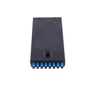 2 Pcs 8-Port Desktop Terminal Box Wiring Distribution Frame Desktop Terminal Box Optical Fiber Box Optical Cable Welding Box