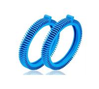 2 Pcs 896584000-143 Blue Front Tire Kit Front with Super Hump,for Pool Cleaner 2X,4X,Pressure Wheel