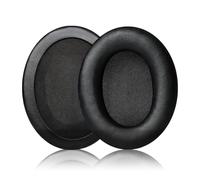 2 Pcs Almohadillas Auriculares para Kingston HyperX Cloud II/III Cloud Flight Cloud Flight S Cloud Alpha Cloud Alpha S Cloud Stinger Cloud Stinger Core, Repuesto Auriculares en Protein PU (Negro)