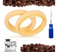2 Pcs Anillos de Sellado Compatibles con Sage The Barista Express, Con gancho de 135 grados,para BES875UK SES875BKS SES875 SES875BTR2GUK1 Junta,Sello de junta de silicona sin BPA