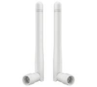 2 Pcs Antena WiFi Doble Banda 2.4GHz 5GHz 5.8GHz, para Router WiFi, RP-SMA | Extensor Señal, Alta Ganancia,Tarjeta Red Inalámbrica,Adaptador USB, Cámara IP Seguridad y Monitor Videovigilancia