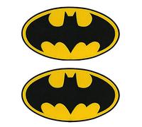 2 PCS Bat-Man Superhéroes Tácticas Emblema Insignias Aplicaciones Ganchos Y Anillos Parche para de Niños Mochila Sombrero Abrigo Uniforme Perro NiñosViajes ai Aire Libre Tácticas Militares