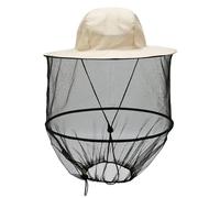 2 Pcs Bee Mesh Head Face Protector Net Hat para Apicultores