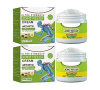 2 Pcs Beevana Bee Venom Joint and Bone Therapy Cream, Beevana Ultra Strength Pain Relief Cream, Soother Comfy Muscles, Provides for Back, Neck, Hands, Feet