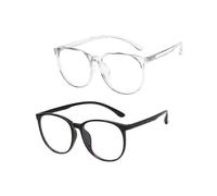 2 Pcs Blue-light Glasses Fashion Eyeglasses Anti Glare Glasses Blue Light Shield Glasses