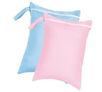 2 Pcs Bolsa De Almacenamiento Multifuncional Seca Húmeda Con Gimnasio De Yoga Gimnasio Reutilizable Pañal