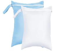 2 Pcs Bolsa De Almacenamiento Multifuncional Seca Húmeda Con Gimnasio De Yoga Gimnasio Reutilizable Pañal