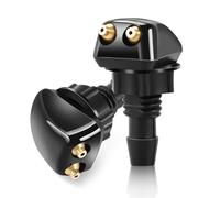 2 Pcs Boquilla Limpiaparabrisas Delantero para Kia Rio K2 Sportage Optima K5 Niro Kx5, Difusor de Agua de Pulverización de Parabrisas Eyector de Lavaparabrisas