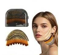 2 Pcs Cepillo Drenaje Linfatico Facial Masajeador de Drenaje Linfático Facial Cepillo Facial de Contorno Linfático Efecto Lifting en Seco para Cara para Ayuda a Calmar y Reducir La Fatiga de La Piel