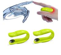 2 Pcs Clip Acupresión Alivio Natural Dolor de Cabeza, Migraña -Dispositivo de Acupresión Relajación y Alivio del Estrés Masaje Acupresión Sencillo (Green)
