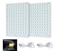 2 PCS CMYK Lithophane LED Backlight Board Kit Compatible with Bambulab A1/A1 mini Combo/P1P/P1S/X1C/X1E AMS Impresora 3Dpara Impresión 3D Tablero de Luz de Modelo Fotográfico