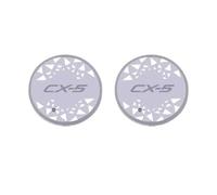 2 Pcs Coche Acrílico LED 7 Colores luminiscente Posavasos, para Mazda CX-5 Interiores Antideslizantes Taza Almohadilla Accesorios,C