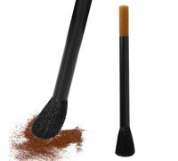 2 Pcs Coffee Machine Cleaning Brush Dual Head Dusting Espresso Brush Coffee Grinder Brushes Compact Barista Cleaning Tool for Barista Home Kitchen