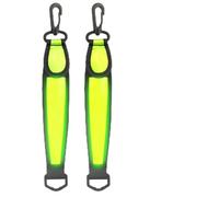 2 PCS Colgante Reflectante, Cinta de Luz Reflectante, LED Intermitente Colgante Reflectante, 3 Modos LED Luz de Seguridad para Niños, para Mochila Escolar,Mochila,Senderismo,Correr