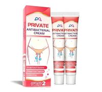 2 Pcs Crema Antibacteriana Íntima Mujer, Crema Privada, Trattamento Antiprurito E Lenitivo, Equilibrio De La Microbiota Y PH, Aliviar Rápidamente El Picor Y Desodorizar