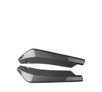 2 Pcs Difusor Alerón Parachoques Coche para MG 4 I, Coche Trasero Alerón de Ángulo Universal para Aletas Accesorios,B/Carbon-Fiber