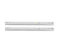 2 Pcs Drawer Slide 350mm, Ball Bearing Drawer Slide, Full Extension 3 Fold Side Mount with Double Layer Steel Construction for Gaming Machine Electronics Cabinet