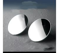2 Pcs Espejo Retrovisor De Punto Ciego para Coche para Dacia Spring BBG I 2021-2024, Ajustable 360° De Cristal HD Convexo Impermeable Autoadhesivo