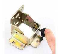 2 Pcs estante plegable de 90 grados bisagra autoblocante patas de mesa plegables de acero laminado en frío patas de la cama bisagras de soporte ocultas para extender las patas de la mesa y la silla