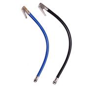 2 Pcs Extensión Válvula Neumático Manguera de Inflador Neumatico Manguera de Inflar Manguera de Inflado de Neumáticos Pequeño y Flexible Fácil de Transportar para Todo Neumáticos con Válvulas Estándar
