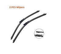 (2 PCS)Front Wipers For Opel Corsa E 2015-2018 Wiper Blade Rubber 26"+15" Car Windshield Windscreen