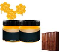 2 Pcs Furniture Restorer, Beeswax Wood Polish, Natural Furniture Polish & Conditioner, Protector for Antique & Modern Wood, Beeswax Enhances Shine