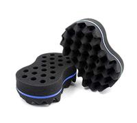 2 PCS Hair Twist Sponge, Afro Curl Hair Coil Hair Sponge para torceduras y rastas, herramientas para peinar el cabello, herramientas para el cuidado del cabello rizado, cepillo mágico para el cabello