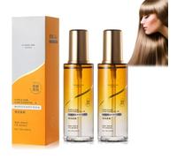 2 Pcs Hydrating Hair Treatment Essential Oil, Protein Hair Repair Leave-In Conditioning Essential Oil Spray, Moisturizing & Strengthening Silky Hair Oil, Long Lasting Fragrance