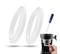 2 pcs Junta para delonghi cafetera, Ø47mm con herramientas de sellado,Junta tórica Para EC680/EC685/EC850/860 brew grupo brew head gasketg