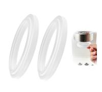 2 pcs Junta Portafiltro Recambio Cafetera Compatible De'longhi EC820/EC850/EC860 & DEDICA EC680/EC685/EC695/EC785/EC820/EC850/EC860 & SMEG ECF01. Repuesto Duradero y Resistente al Calor