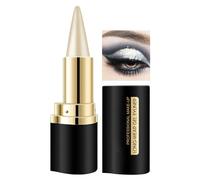 2 Pcs Long Wear Gel Eyeliner | Natural Black Eyeliner Cream Waterproof | 3 Colors Gel Eyeliner Pencil | Eye Black Smokey Eyeshadow Paint Stick | Goth Halloween Makeup Smudged-Proof Eyeliner
