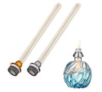 2 PCS Mechas de Lámpara de Aceite de Fragancia, Mecha de Lámpara de Quemador Catalítico Reemplazo de Mecha de Lámpara de Aceite de Fragancia para Difusor Aromaterapia (16cm)