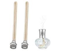 2 Pcs Mechas de Lámpara de Aceite Reemplazo, Lámpara de Aceite de Fragancia de Repuesto Mecha de Lámpara de Quemador Aceite Mecha Fragancia para Quemador Difusor Aromaterapia Decoración Hogar (Set B)