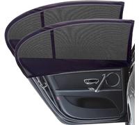 2-PCS parasoles de Ventana Lateral de Coche de para Renault Clio 2006 2007 2008 2009 2010 2011 2012 2013, diseño de Doble Capa/protección UV/antivértigo/Transpirable