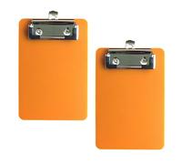 2 PCS Pequeños Portapapeles Clips Prácticos Escritura Notas Plástico Para La Escuela Y Laboratorio
