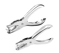 2 PCS Perforadora de papel, Perforadora de un Solo Orificio, diámetros 3 y 6 mm, perforadora individual Para Oficina, Escuela, Tarjetas de Felicitación, Postales