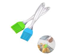 2 Pcs Pincel Cocina, BBQ Pincel, Pincel de Pastelaria, Resistente a Altas Temperaturas Pinceles de Silicone Traje para Barbacoas, Repostería, Revolver Alimentos, Baking Cooking