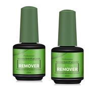 2 Pcs Removedor Quita Esmalte Semipermanente para Uñas,Gel Nail Polish Remover, M-agic Remover Set, limina Fácil y Rápidamente el Esmalte en 3-5 Minutos -15ml