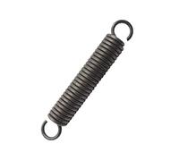 2 pcs Resorte de extensión de acero con resorte de 1.6mm de diámetro de alambre, resorte de tensión de 13mm de diámetro exterior, resorte de expansión de 45-300mm de longitud con gancho, 1.6x13x185mm