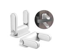 2 Pcs Rotatable Window Lock Anti-opening Protection Lock for Baby Safe