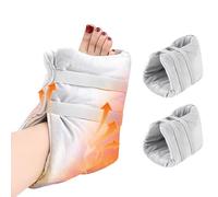 2 PCS Talonera Antiescaras, Protector De Talón Antiescaras, Protector Talón, Almohadilla de alivio de presión, suave, talla única, lavable, para personas encamadas