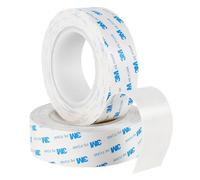2 PCS Tapes, Cinta de doble cara 3M Para Interiores y Exteriores, Resistente al Agua, Para Objetos Pesados, Espuma de PE, Fijación de Objetos